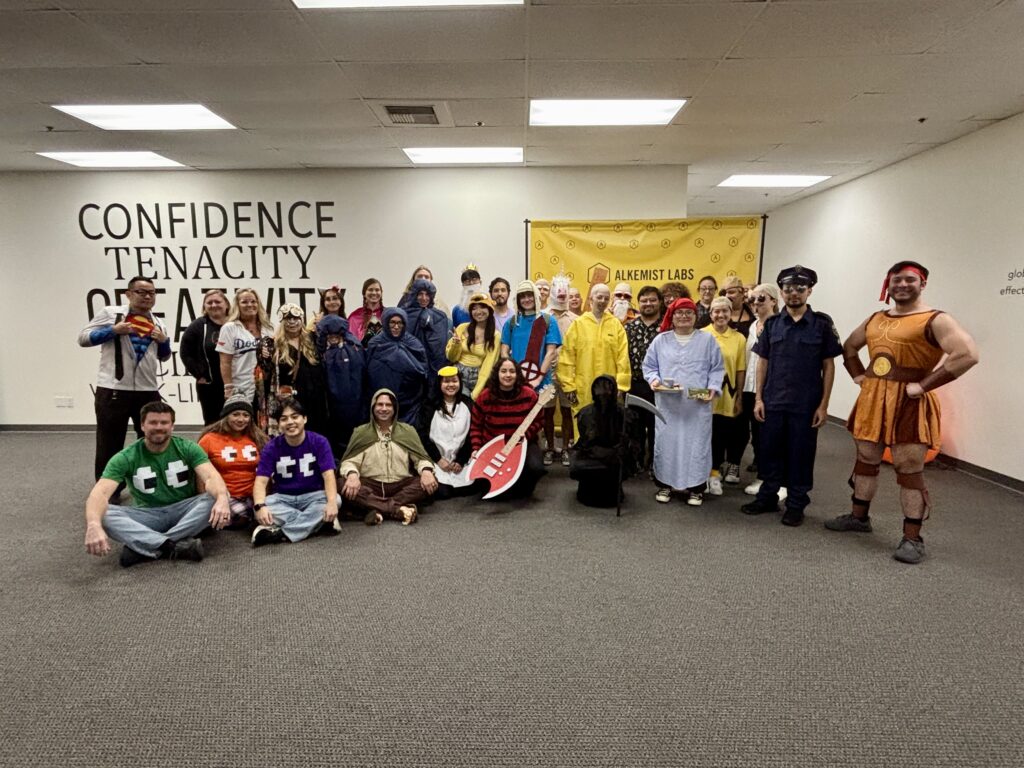 Alkemist Labs Halloween Group Photo