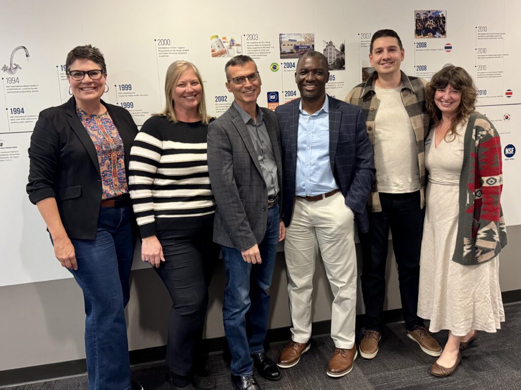 Group Picture inside building