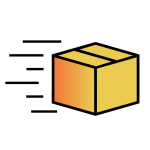 shipping box icon