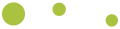 bubble horizontal lime green